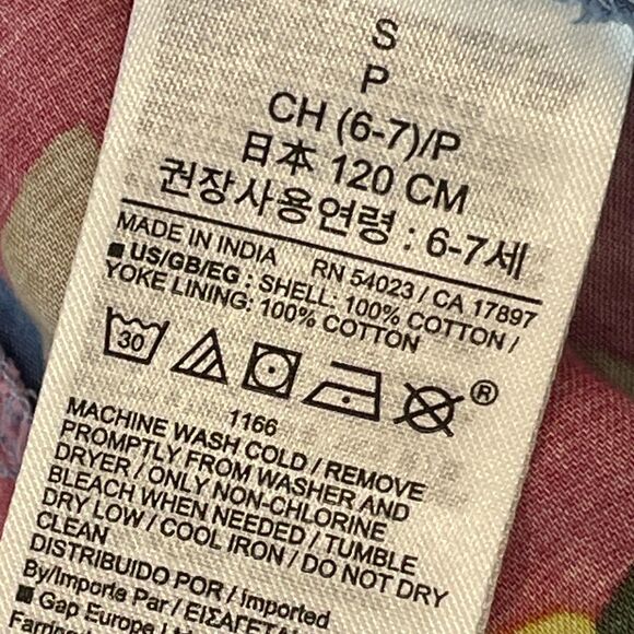 ~ Gap Kids Sundress* Sm Dress Adjustable Floral Flowers Summer Spring Sleeveless - Picture 13 of 13